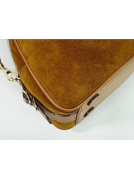 Jimmy Choo Brown Suede Handbag (view 2)