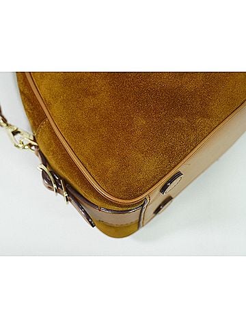 Jimmy Choo Brown Suede Handbag (view 2)
