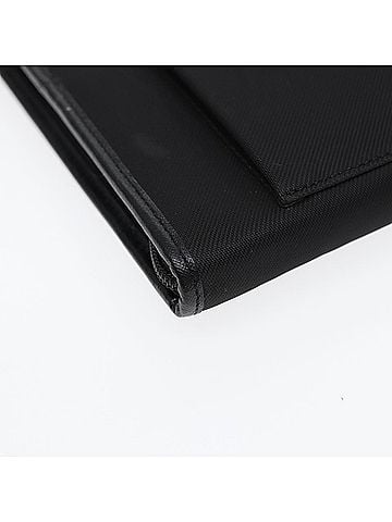 Burberry Black Canvas Clutch Bag (view 2)