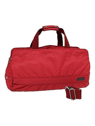 Burberry Red Synthetic Travel Bag (view 1)