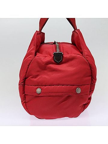 Burberry Red Synthetic Travel Bag (view 2)