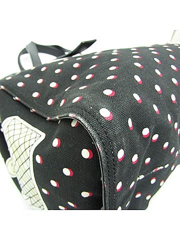 Loewe Paula's Ibiza Black Canvas Tote Bag (view 2)