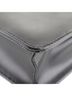 Dunhill 100% Leather Solid Black Black Leather Clutch Bag One size - photo 10
