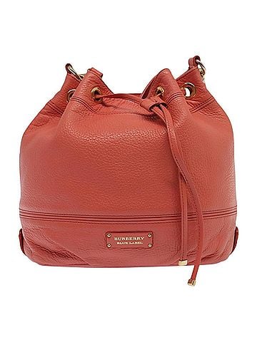 Burberry Blue Label Pink Leather Backpack Bag (view 1)
