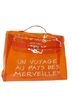 Hermès 100% Vinyl Solid Orange Kelly Orange Vinyl Handbag One size - photo 1