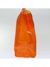 Hermès 100% Vinyl Solid Orange Kelly Orange Vinyl Handbag One size - photo 6