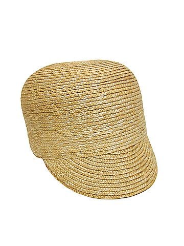 Miu Miu Ribbon Beige Synthetic Cap (view 1)