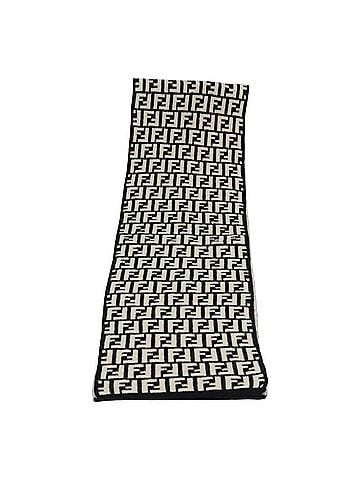 Fendi Black Wool Scarf (view 2)