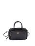 Prada Black Front Pocket Zip Around Bowler Tessuto with Leather Small One size - photo 1