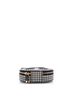 Christian Dior Black White CD Signature Oval Camera Bag Houndstooth Canvas and Leather One size - photo 2
