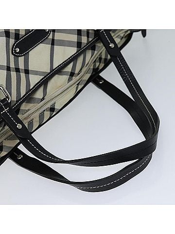 Burberry Blue Label Beige Canvas Tote Bag (view 2)