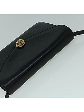 Bally Black Leather Shoulder Bag (view 2)