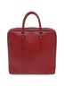 Louis Vuitton 100% Leather Solid Red Vivienne Red Leather Briefcase Bag One size - photo 1