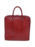 Louis Vuitton 100% Leather Solid Red Vivienne Red Leather Briefcase Bag One size - photo 3