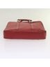 Louis Vuitton 100% Leather Solid Red Vivienne Red Leather Briefcase Bag One size - photo 4