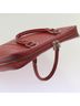 Louis Vuitton 100% Leather Solid Red Vivienne Red Leather Briefcase Bag One size - photo 2