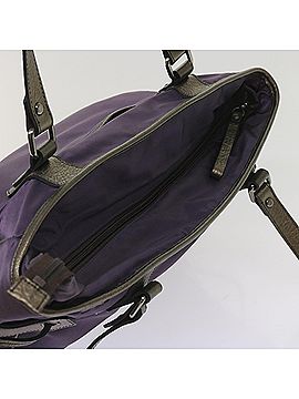 Burberry Purple Synthetic Tote Bag (view 2)