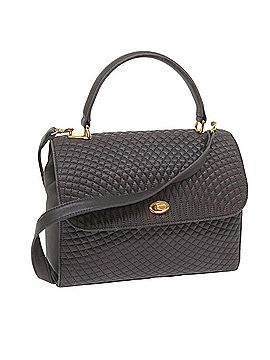 Bally Black Leather Shoulder Bag (view 1)