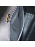 Bally 100% Leather Solid Black Black Leather Shoulder Bag One size - photo 6