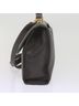 Bally 100% Leather Solid Black Black Leather Shoulder Bag One size - photo 7