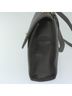 Bally 100% Leather Solid Black Black Leather Shoulder Bag One size - photo 8