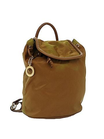 Céline Brown Synthetic Backpack Bag (view 1)