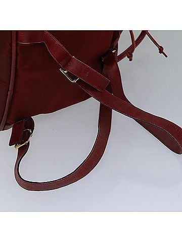 Céline Red Synthetic Backpack Bag (view 2)