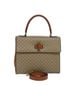 Céline 100% Canvas Solid Tan Beige Canvas Handbag One size - photo 1