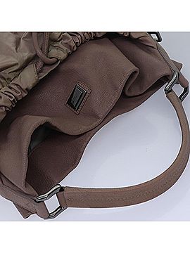 Burberry - Brown Leather Shoulder Bag (view 2)