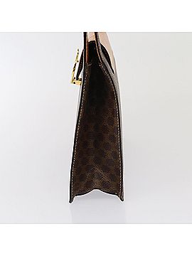 Céline Macadam Brown Canvas Handbag (view 2)