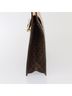 Céline 100% Canvas Solid Brown Macadam Brown Canvas Handbag One size - photo 2