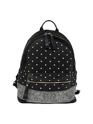 MCM Visetos Black Canvas Backpack Bag (view 1)
