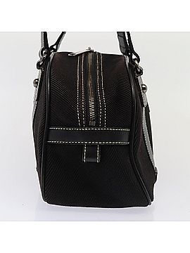 Burberry Black Canvas Handbag (view 2)