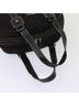 Burberry 100% Canvas Solid Black Black Canvas Handbag One size - photo 5