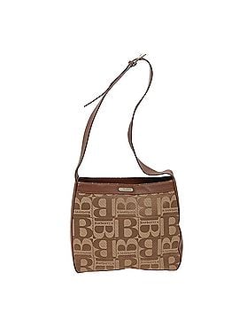 Burberry Brown Canvas Shoulder Bag (view 1)