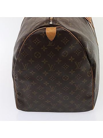 Louis Vuitton Keepall 60 Brown Canvas Travel Bag (view 2)