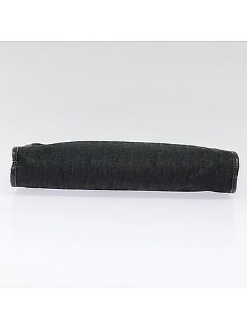 Dior Trotter Black Canvas Clutch Bag (view 2)