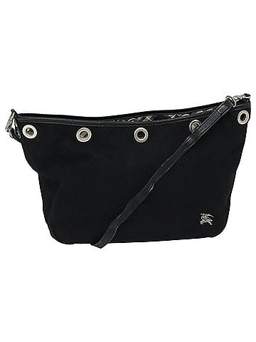 Burberry Nova Check Black Canvas Shoulder Bag (view 1)