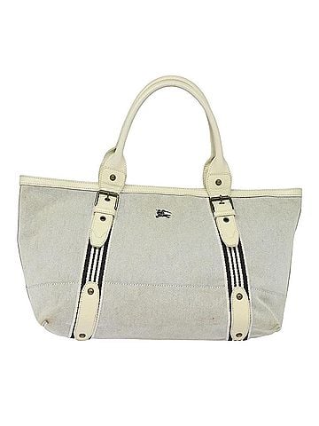 Burberry Blue Label Beige Canvas Tote Bag (view 1)