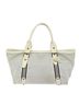 Burberry 100% Canvas Solid Tan Blue Label Beige Canvas Tote Bag One size - photo 3