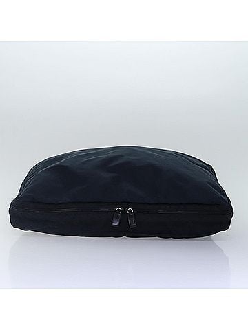 Prada Tessuto Navy Synthetic Travel Bag (view 2)
