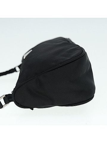 Prada Tessuto Black Synthetic Clutch Bag (view 2)