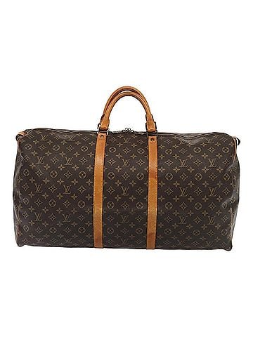 Louis Vuitton Keepall 60 Brown Canvas Travel Bag (view 1)