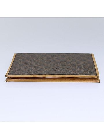 Céline Macadam Brown Canvas Wallet (view 2)