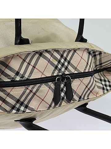 Burberry Blue Label Beige Synthetic Handbag (view 2)