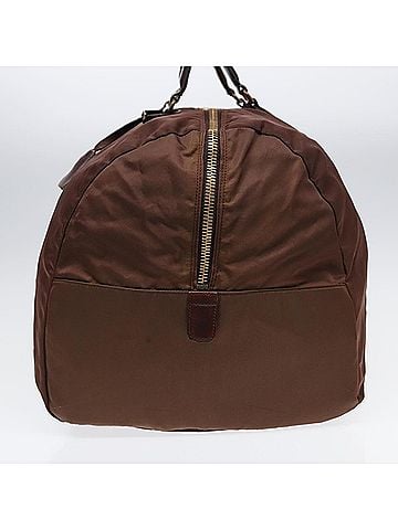 Prada Tessuto Brown Synthetic Travel Bag (view 2)
