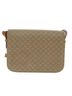 Céline 100% Canvas Solid Tan Horse Carriage Beige Canvas Shoulder Bag One size - photo 3