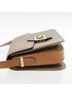 Céline 100% Canvas Solid Tan Horse Carriage Beige Canvas Shoulder Bag One size - photo 4