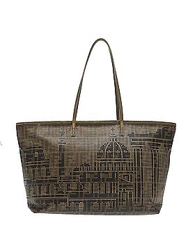 Fendi Roll Bag Brown Canvas Tote Bag (view 1)