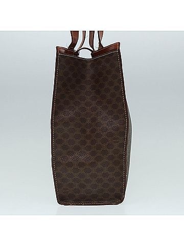 Céline Macadam Brown Canvas Tote Bag (view 2)
